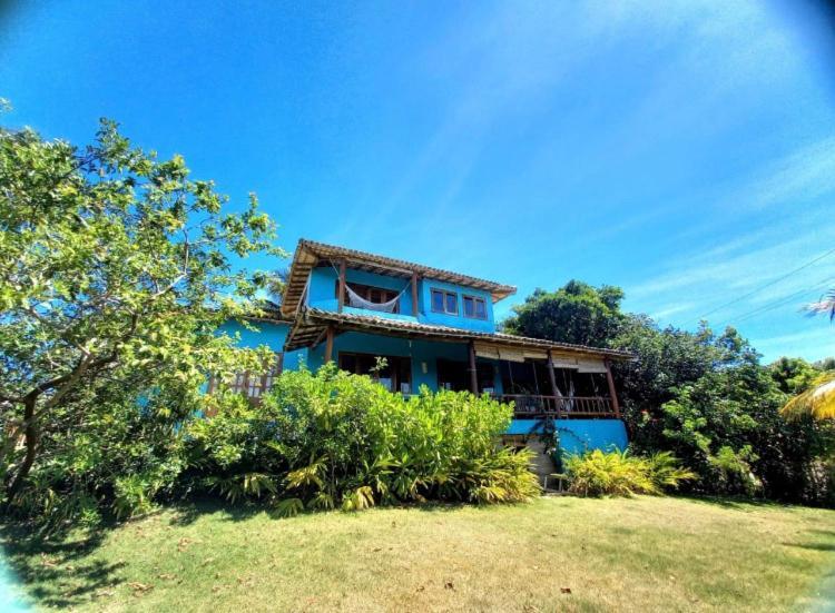 مبيت وإفطار برايا دو إسبيلهو Espelho Bahia Blue House المظهر الخارجي الصورة