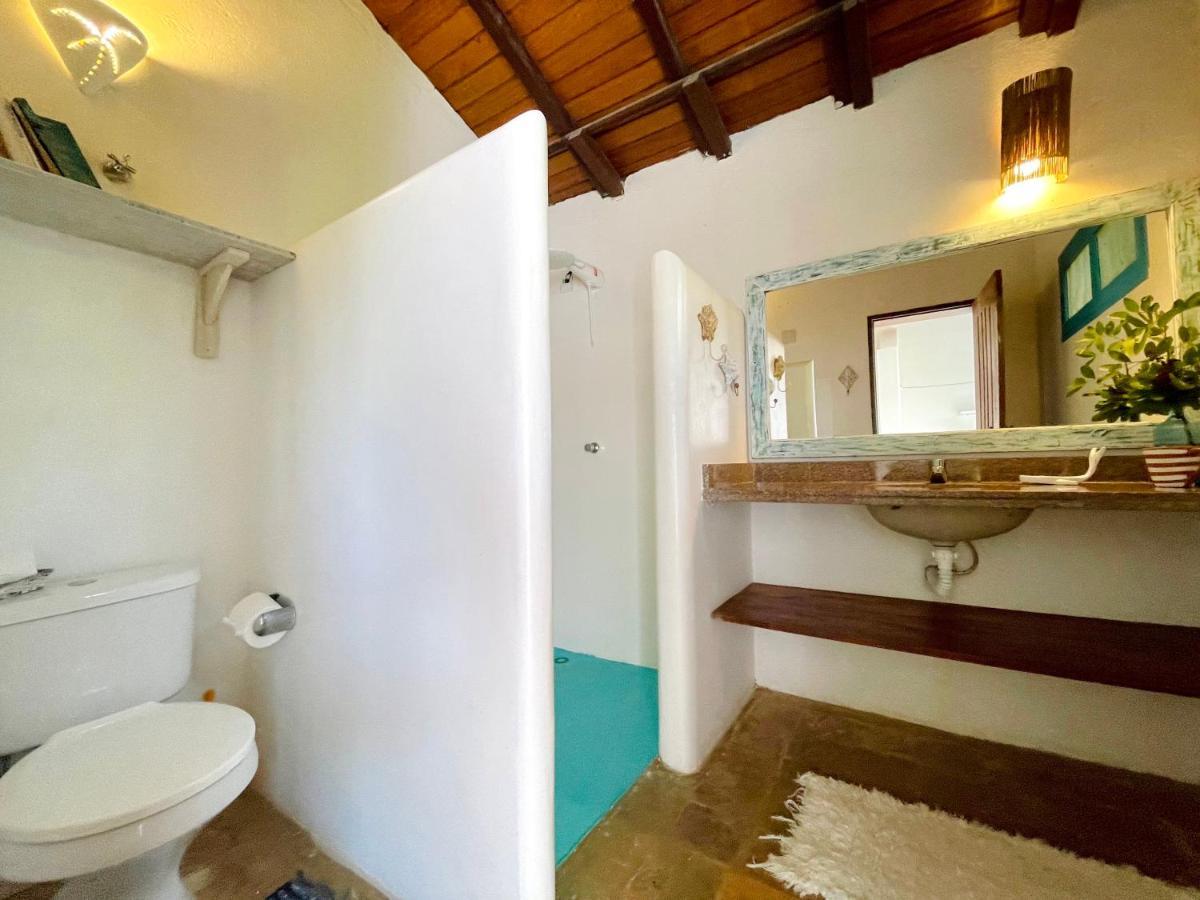 مبيت وإفطار برايا دو إسبيلهو Espelho Bahia Blue House المظهر الخارجي الصورة