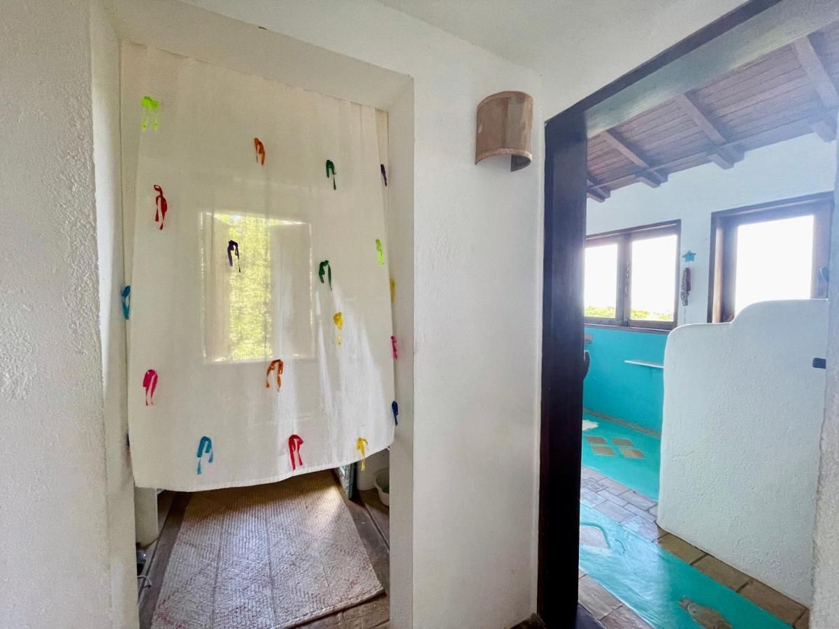 مبيت وإفطار برايا دو إسبيلهو Espelho Bahia Blue House المظهر الخارجي الصورة