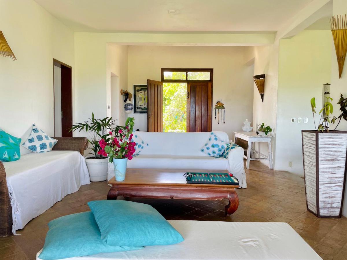 مبيت وإفطار برايا دو إسبيلهو Espelho Bahia Blue House المظهر الخارجي الصورة
