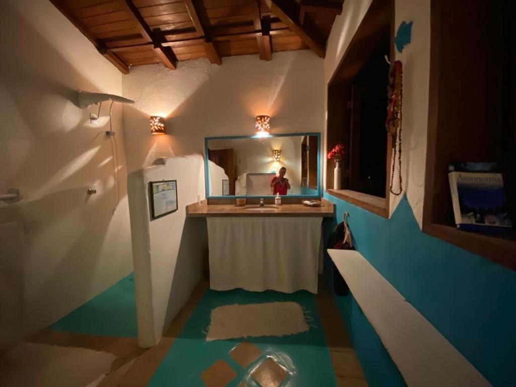 مبيت وإفطار برايا دو إسبيلهو Espelho Bahia Blue House المظهر الخارجي الصورة